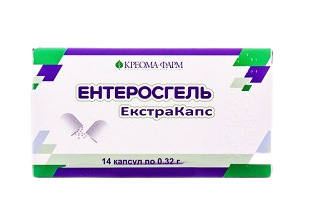 ENTEROSGEL KAPSUŁKI 14 KAPS